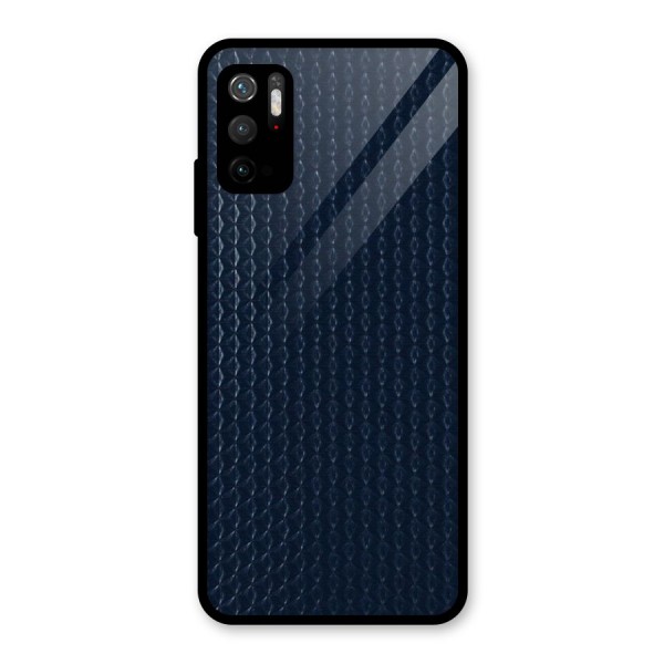 Blue Pattern Glass Back Case for Poco M3 Pro 5G